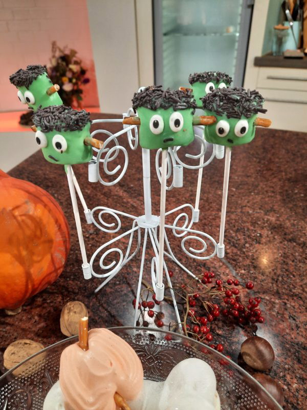 Frankenstein-Marshmallows