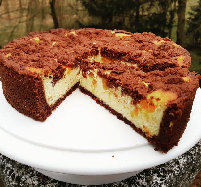 Image of Russischer Zupfkuchen mit Mandarinen