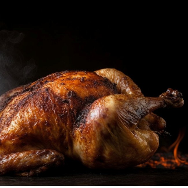 Image of Wood-Fired Thanksgiving Turkey