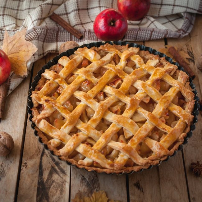 Image of Wood Fired Apple Pie Recipe