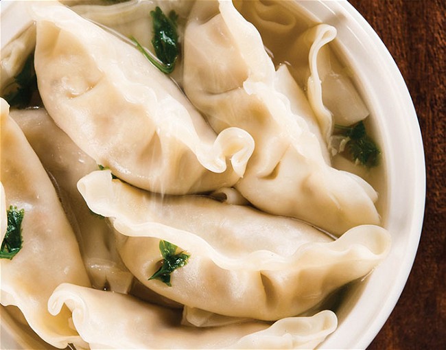 Image of Asian Dumpling Soup