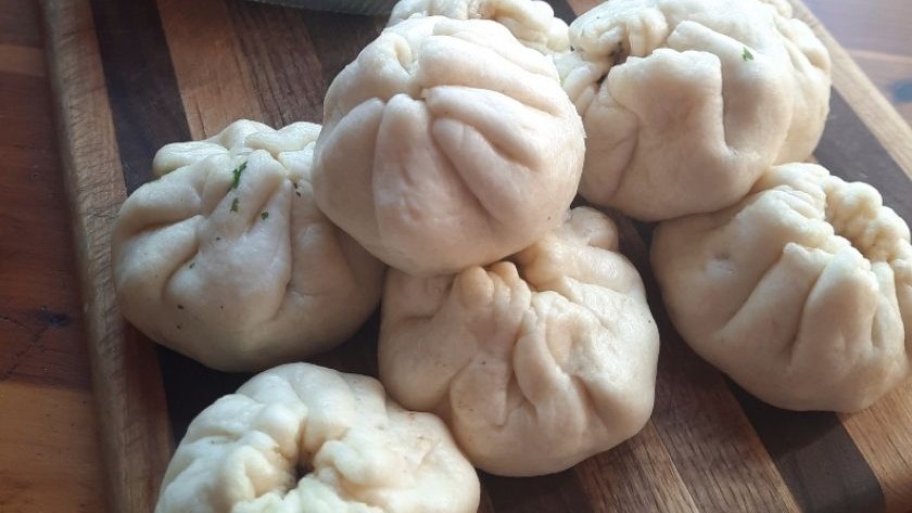 Image of Chinese Steamed Buns with Goat Filling