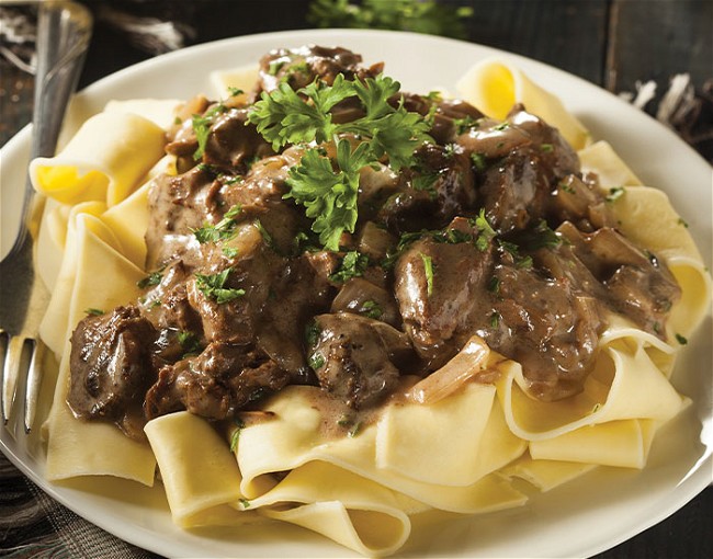 Image of Beef Stroganoff with Egg Noodles