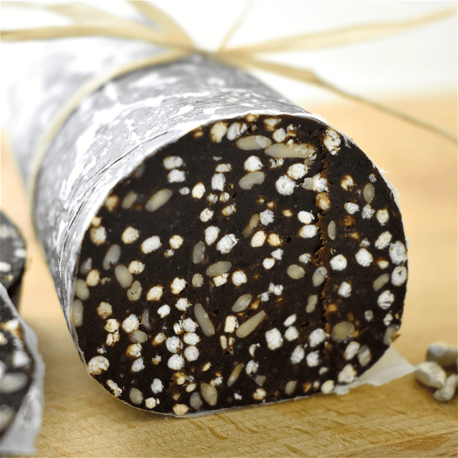 Image of Receita de Salame de Chocolate da Fidu muito fácil