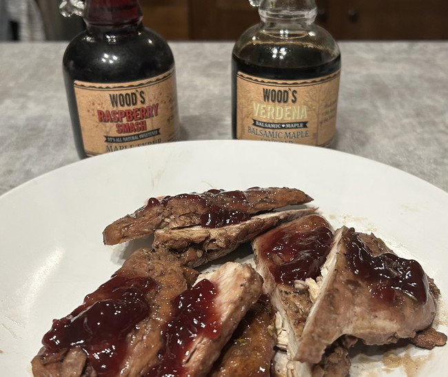 Image of Wood's Raspberry and Balsamic Glazed Chicken Breast
