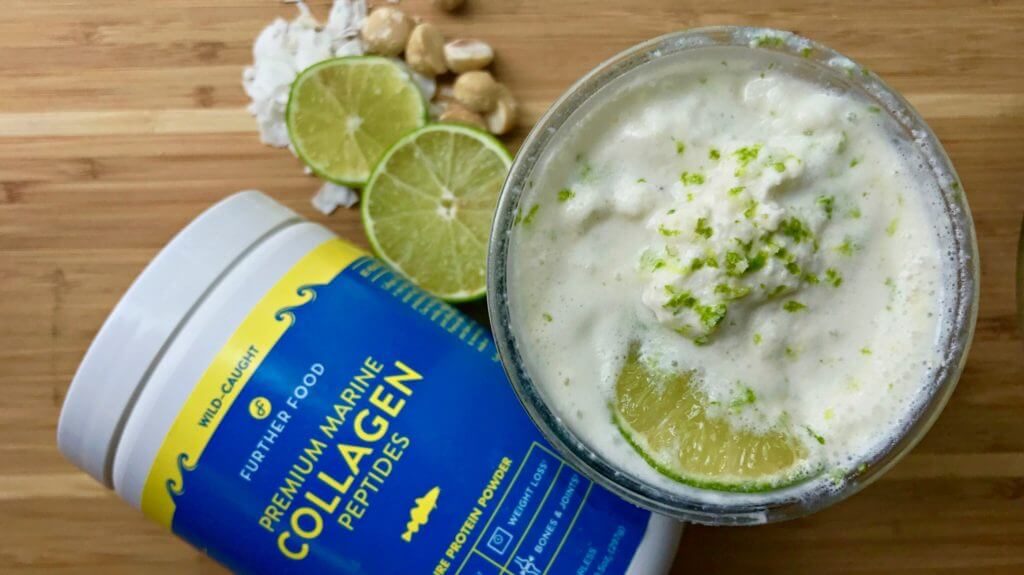 Island Lime Collagen Colada Smoothie