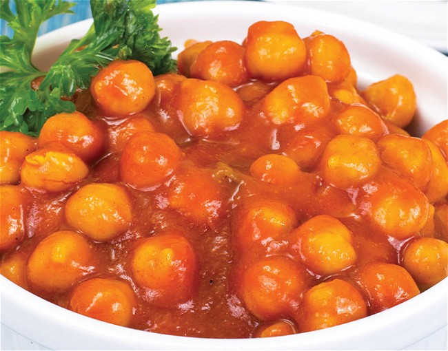 Image of Chickpeas with Tomatoes