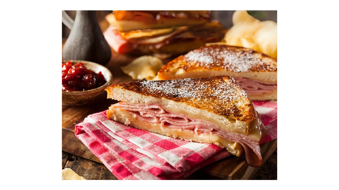 Image of Monte Cristo with Terrapin Ridge Farm Raspberry Amaretto Jam