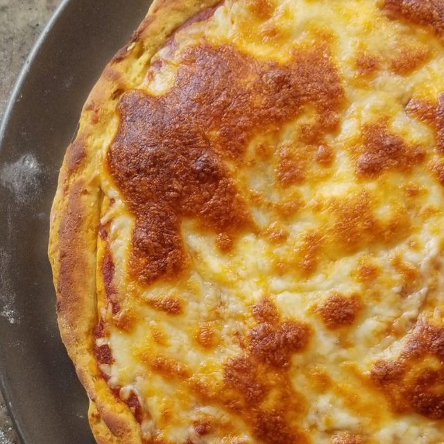 Image of Low-Carb, Fiber-Packed Pizza Crust with Excellent Texture and Rise
