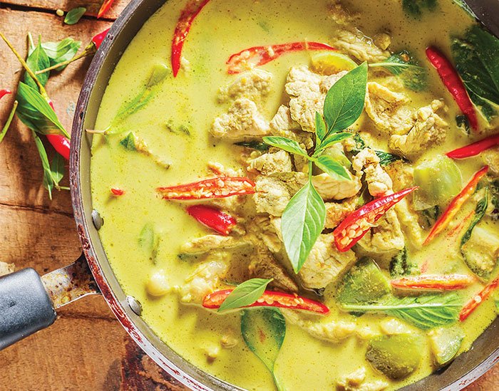 Green pork curry recipe on sale