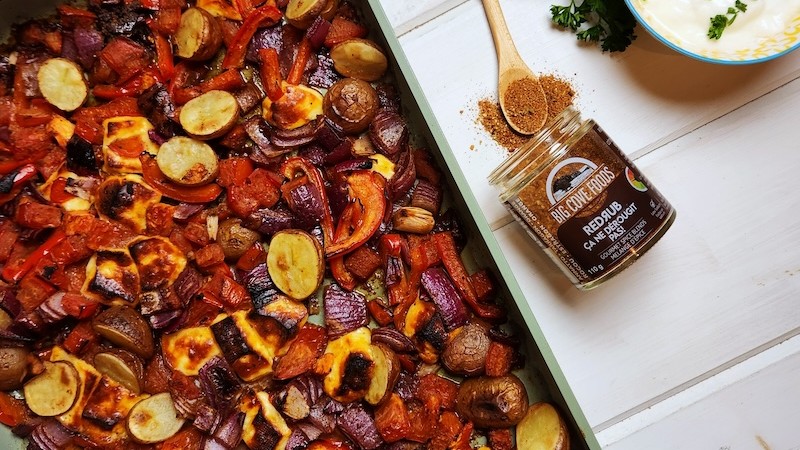 Image of Red Rub Spiced Potato and Paneer 