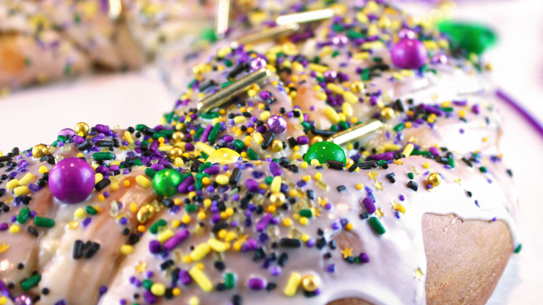 Image of Easy Mini Crescent Roll King Cakes
