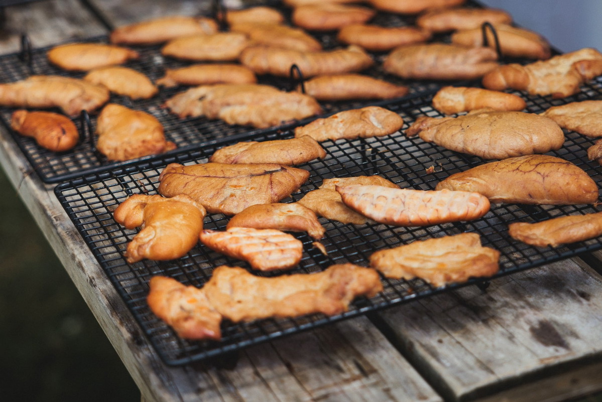 Hot Smoked Fish Roe