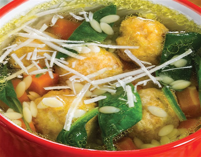 Image of Italian Wedding Soup with Pasta