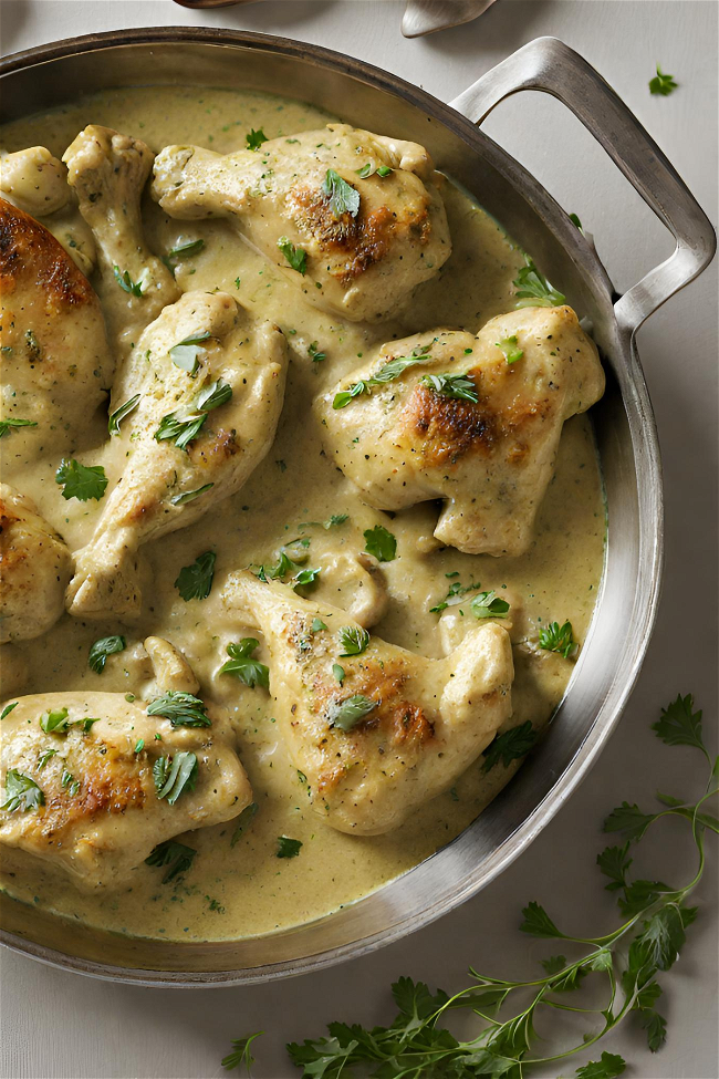Image of Indian Creamy Herb Chicken