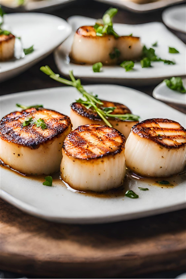 Image of Grilled Scallops