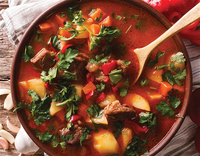 Image of Pork Stew in Red Wine