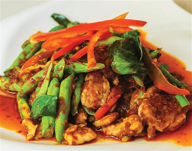 Image of Pork with Spicy Green Beans
