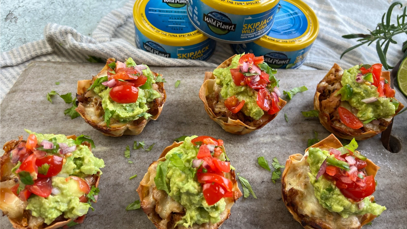 Tuna Taco Cups | Wild Planet Foods recipe