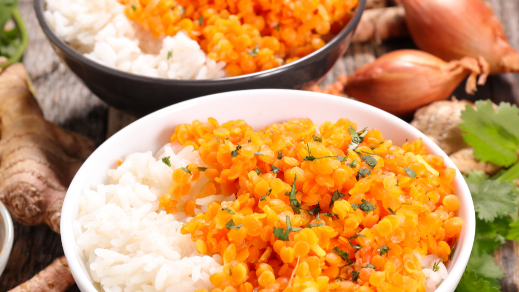 Image of Curry Végétarien de Patates Douces et Lentilles