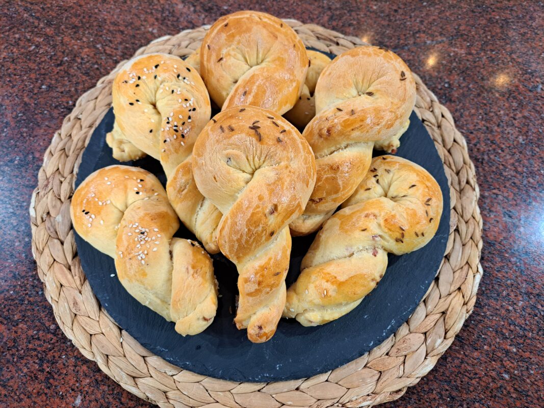 Herzhafte schwäbische Flachswickel