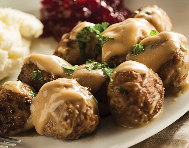 Image of Swedish Meatballs & Mashed Potatoes