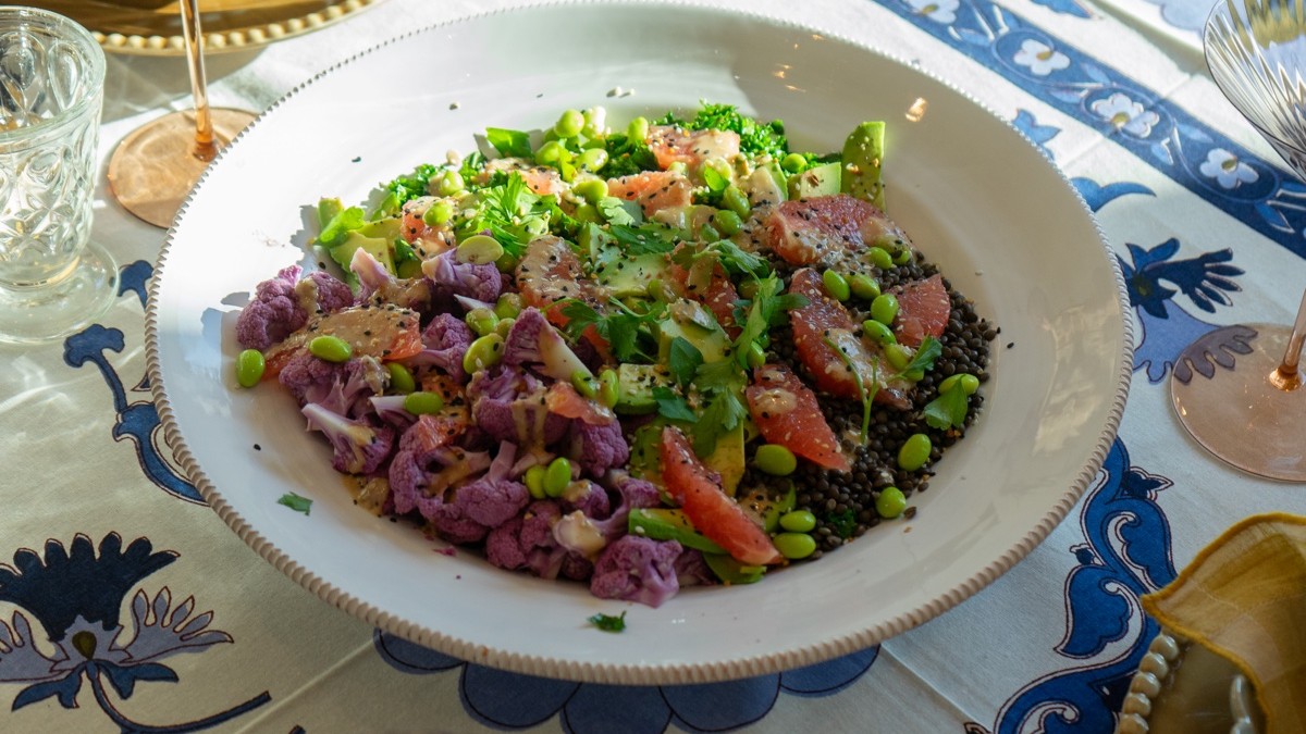 Image of Healthy Rainbow Salad