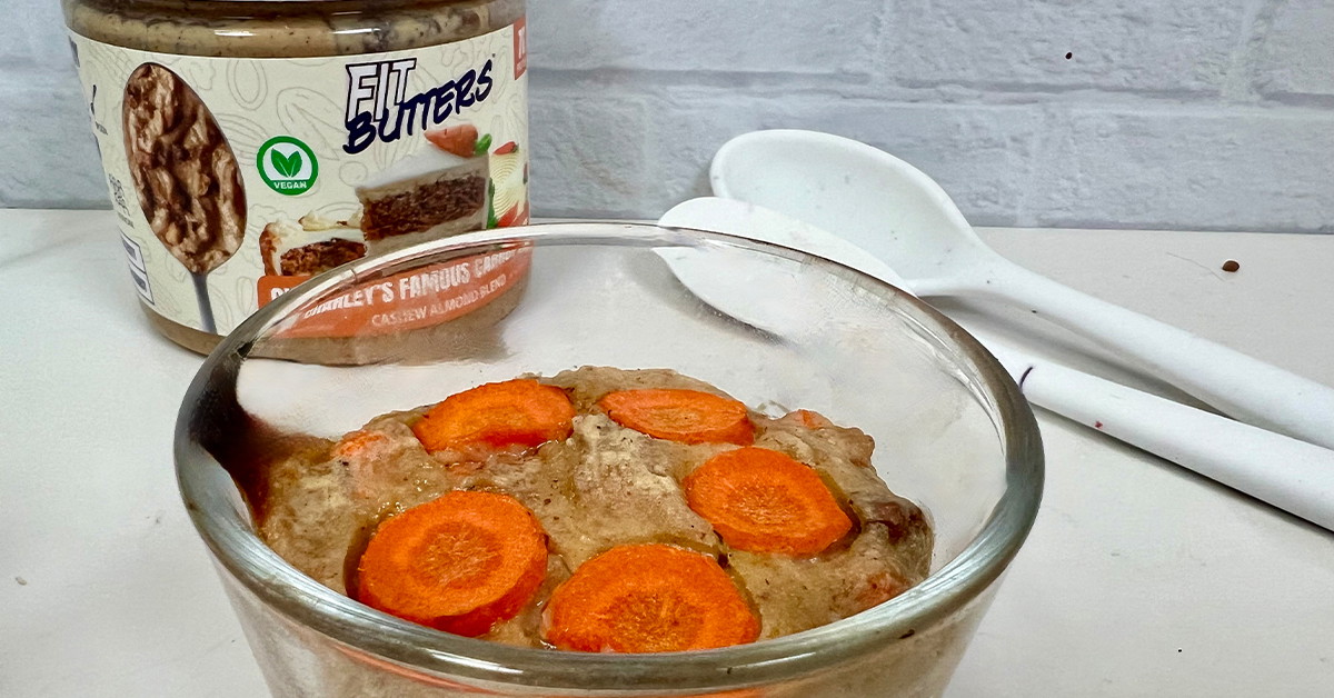 Charley's Famous Carrot Cake FIt Butters Healthy Single Serve Carrot Cake