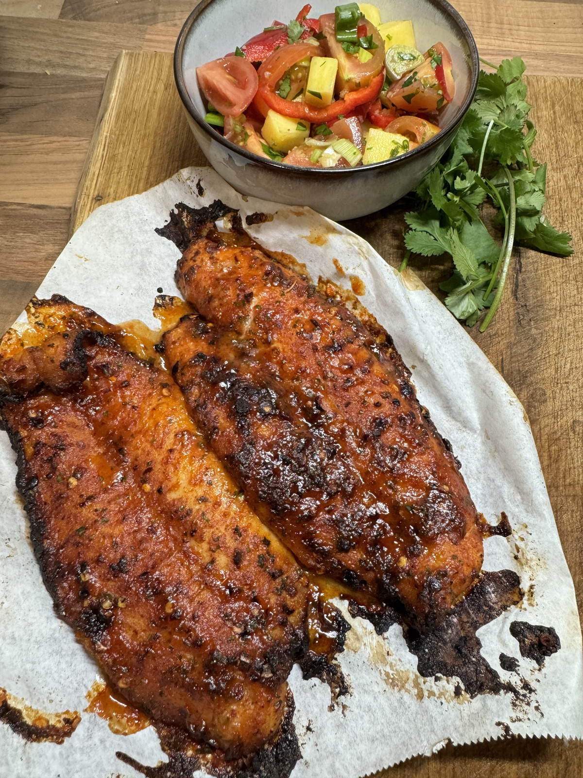 Air Fryer Basa Tacos
