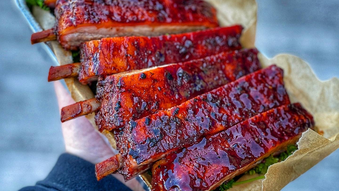 Image of Smoked BBQ St. Louis Ribs