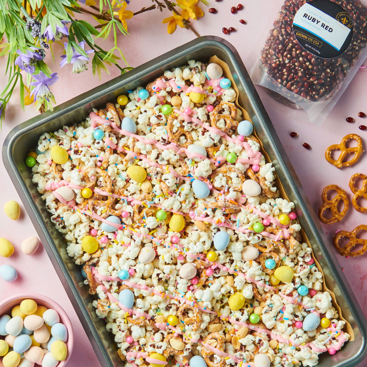 Popcorn Bunny Bait for Easter