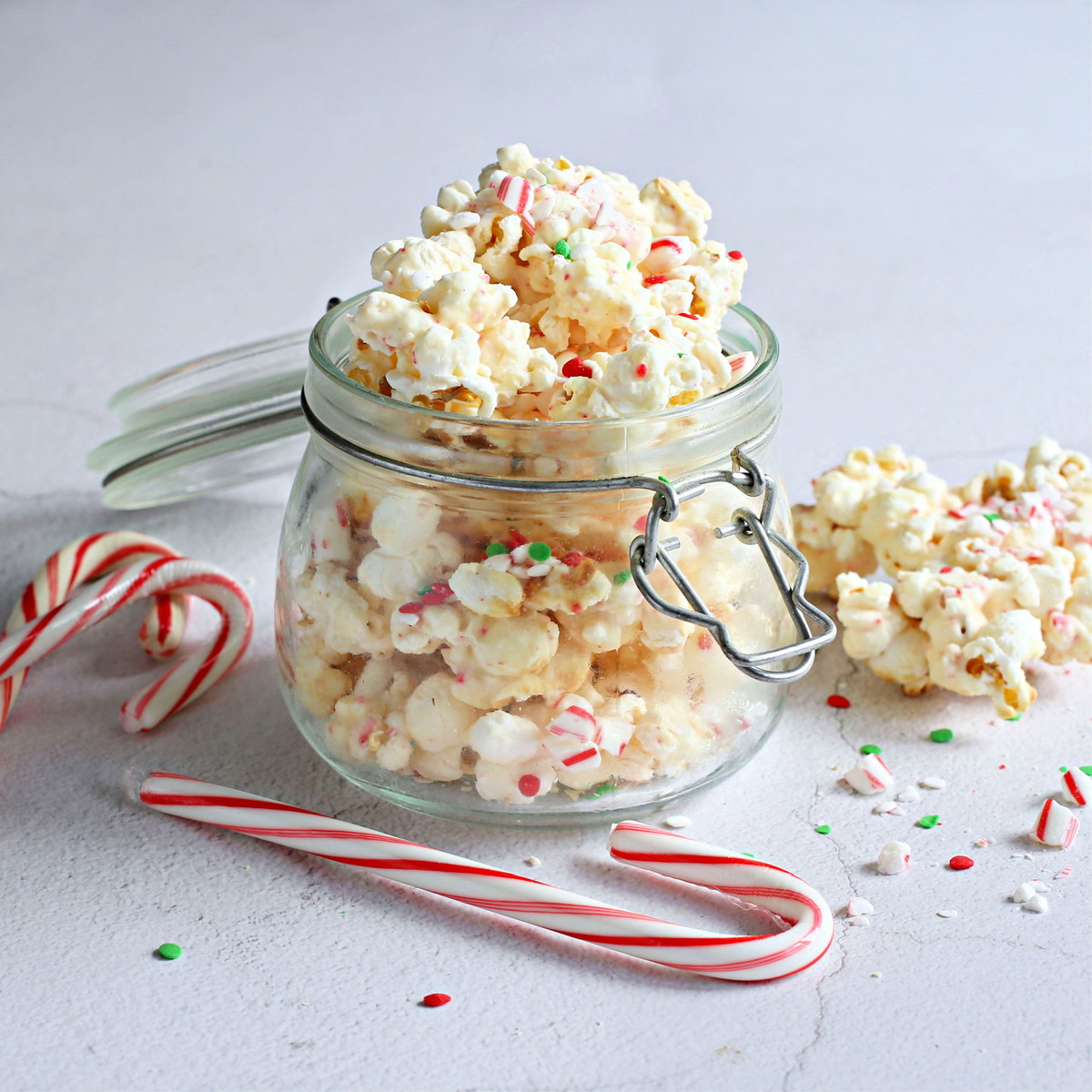 Candy Cane Popcorn