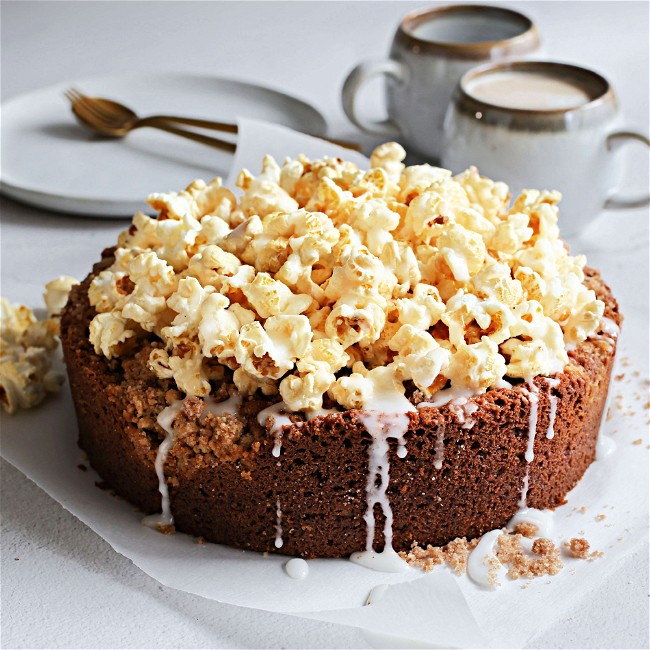 Image of Popcorn Topped Coffee Cake