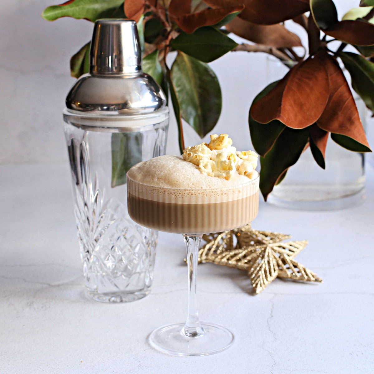 Popcorn Espresso Martini