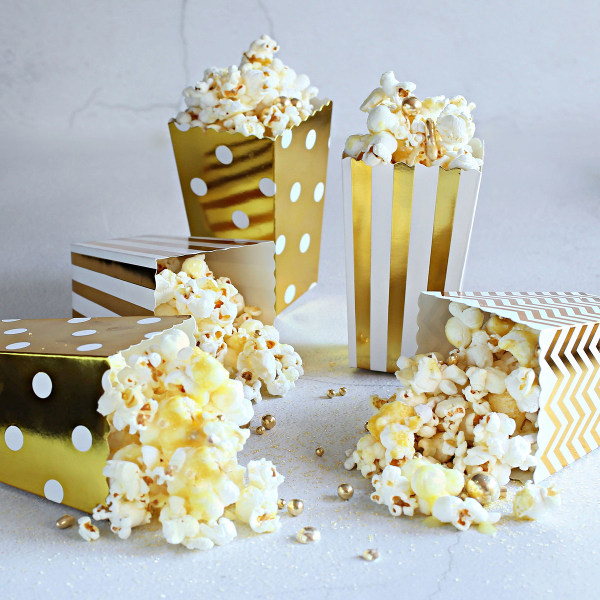 How to Make Gold Popcorn