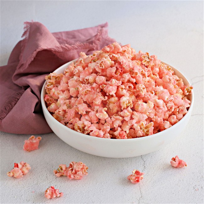 Image of How to Make Pink Popcorn