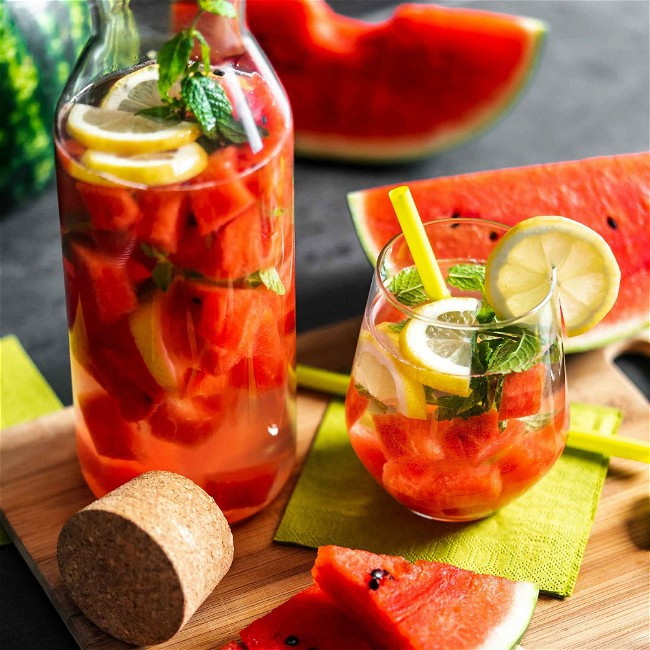 Image of Wassermelonen-Vodka Spritzer