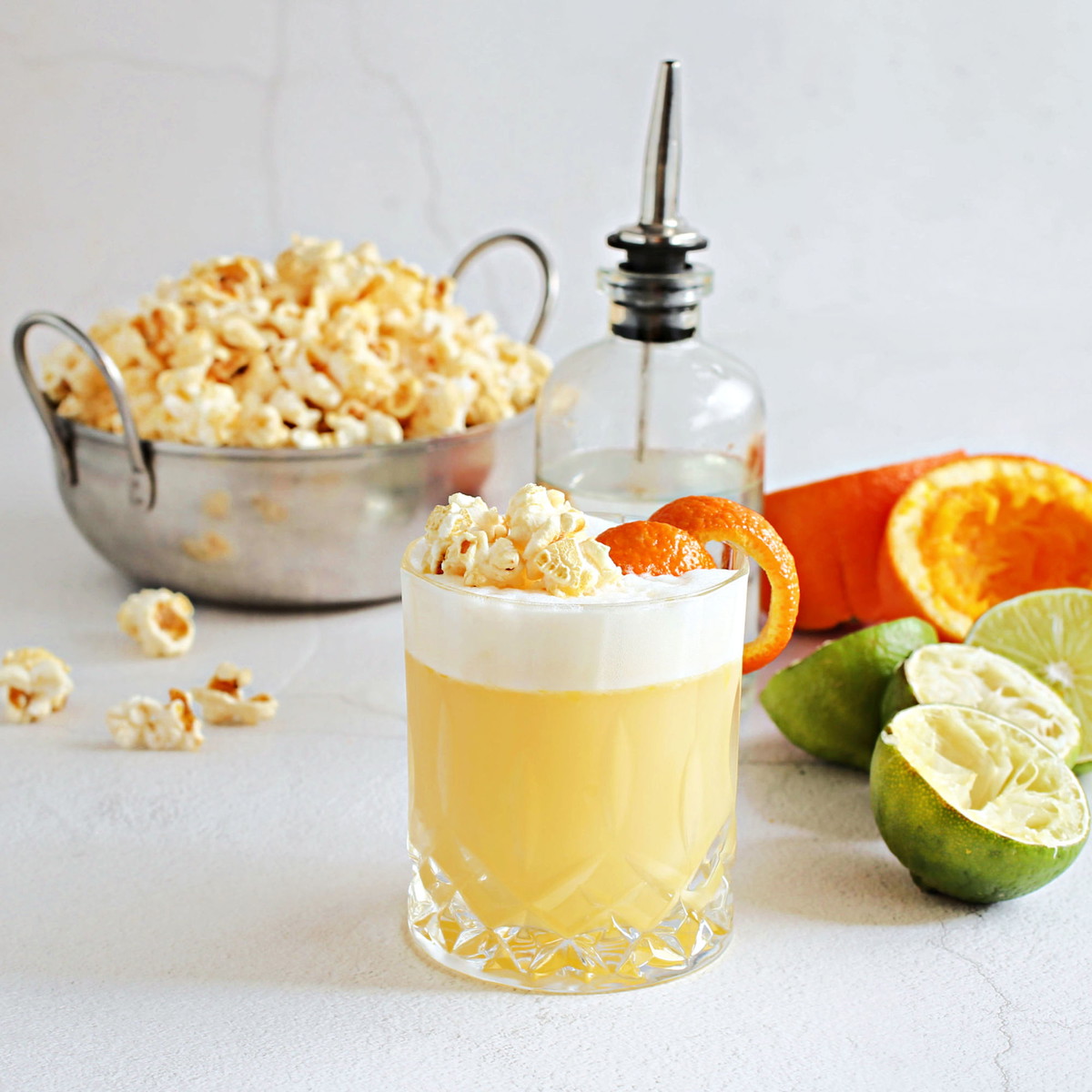 Popcorn Rum Sour