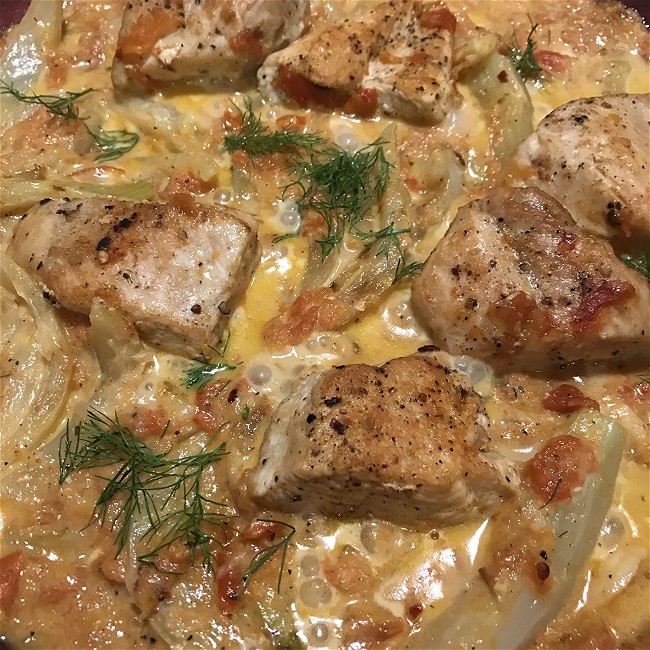 Image of Tomato and Fennel Chicken