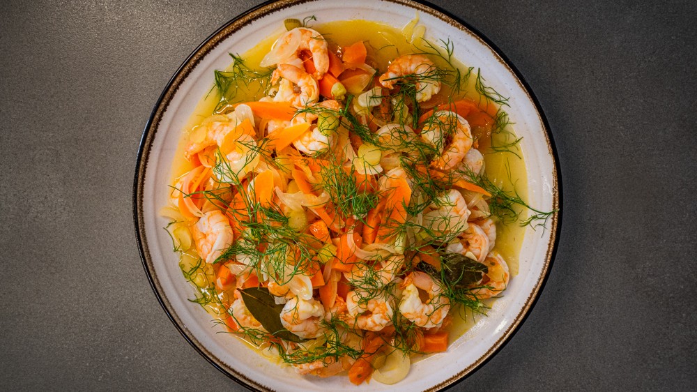 Image of Prawn escabeche