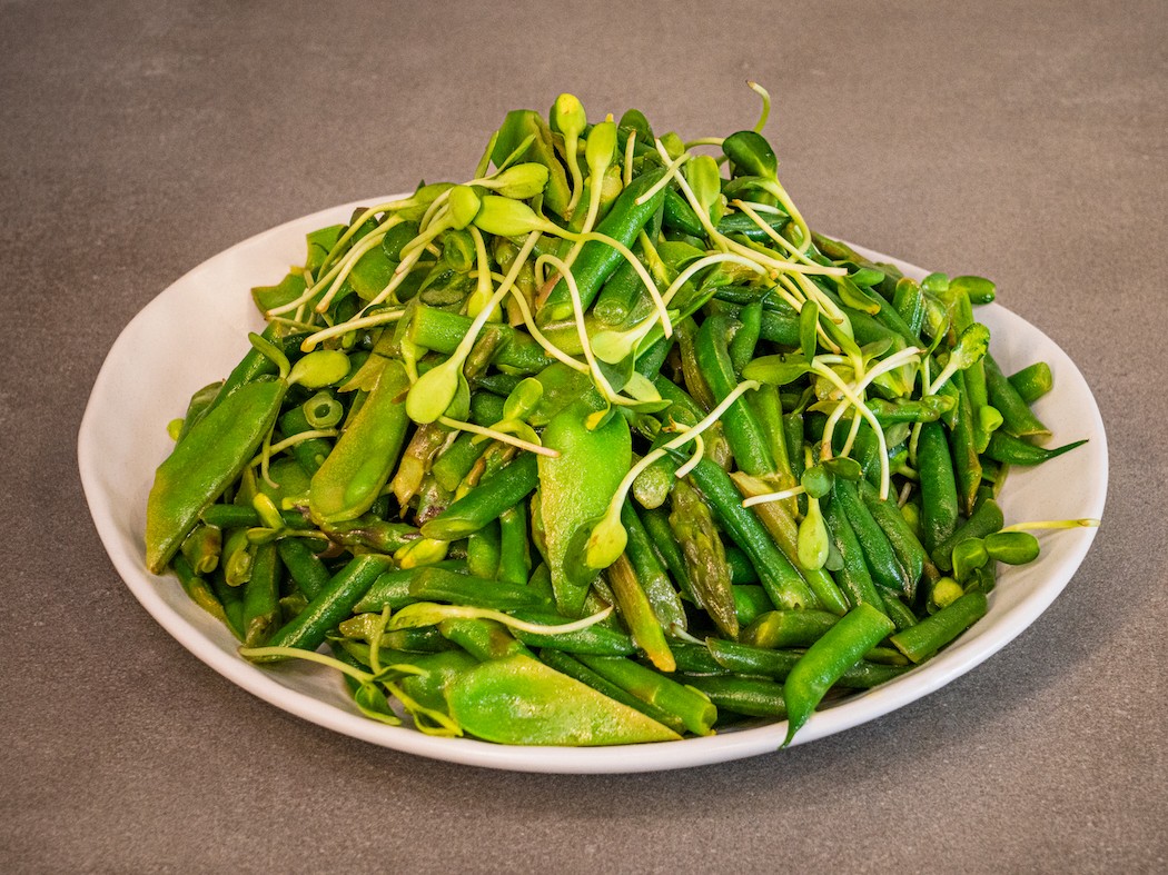 Andy Cooks - Green crush salad
