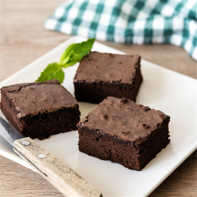 Image of Vegane Süßkartoffel Brownies