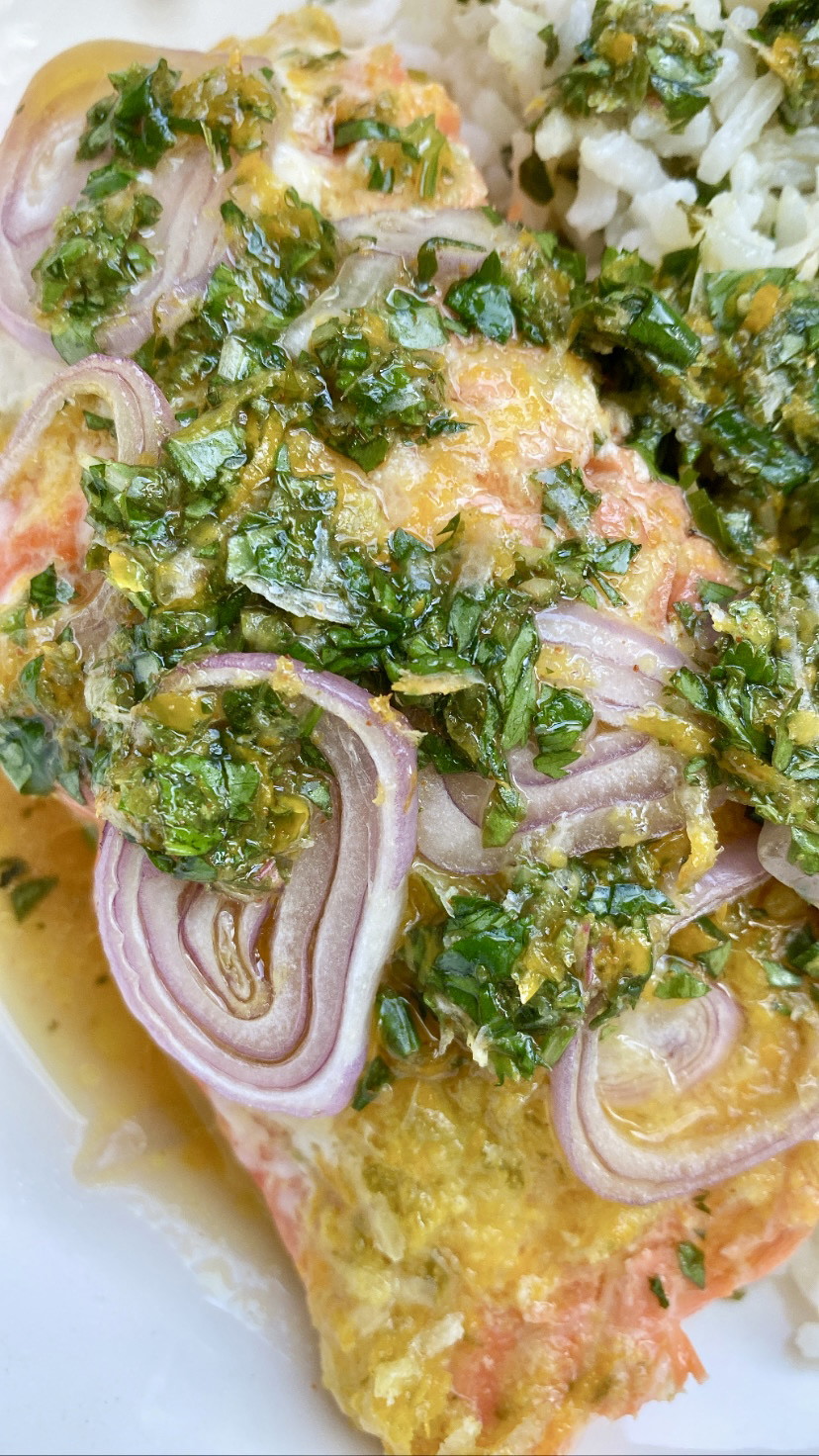 Herby Citrusy Salmon