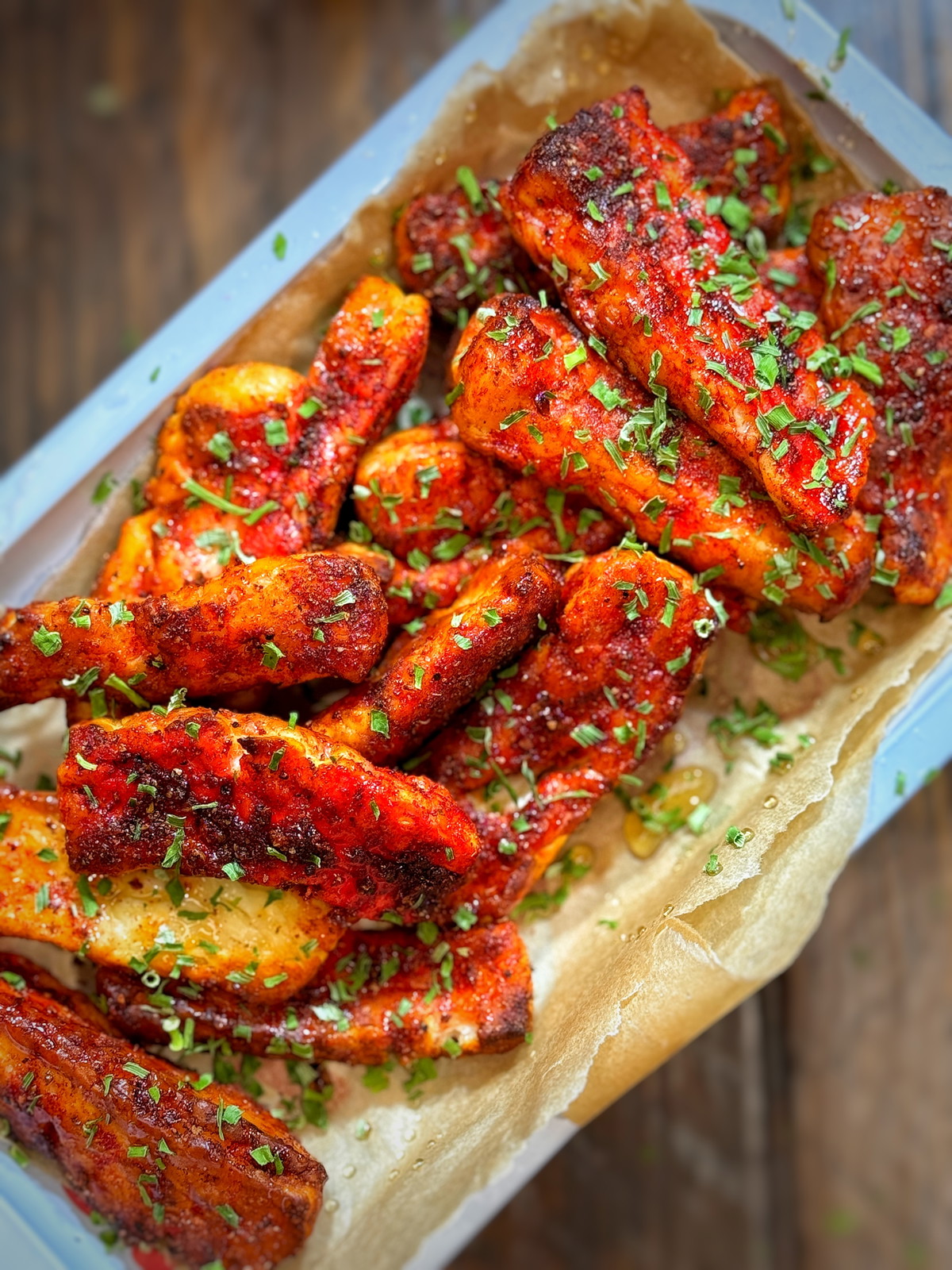 Tandoori Hot Honey Halloumi Fries