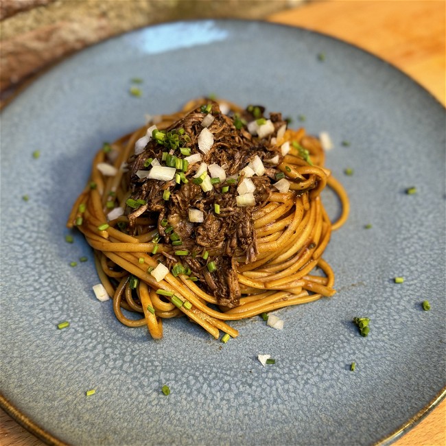 Image of Birria beef pasta