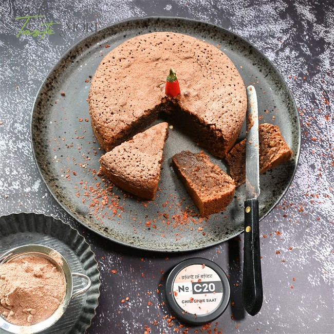 Image of Schokokuchen mit Orangen & Chili