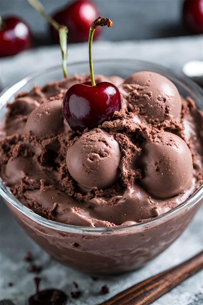 Image of Chocolate Cherry Nicecream
