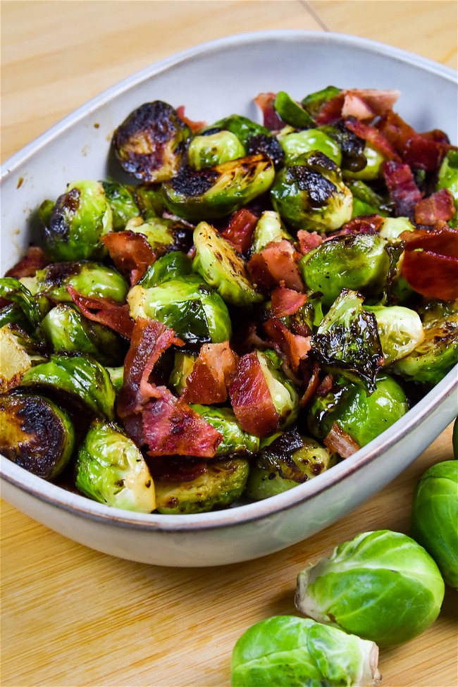 Image of Balsamic Bacon Brussels Sprouts