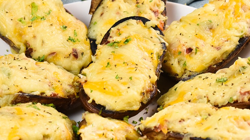 Twice-Baked Bacon Potatoes by Turbo E Outdoor Grill