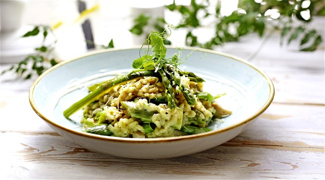 Image of Spargelrisotto